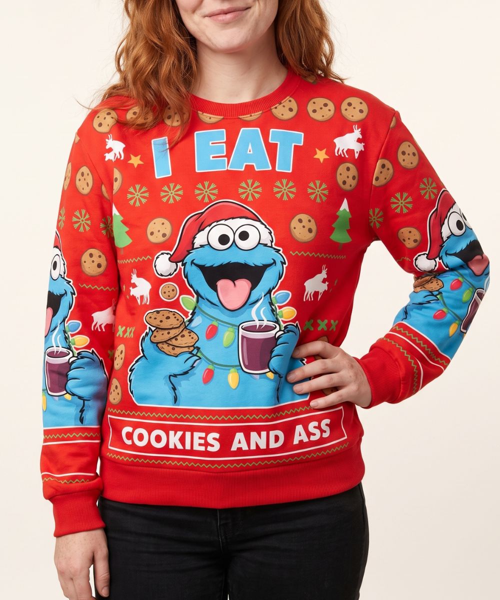 COOKIES & ASS - Maglione Natalizio Signature
