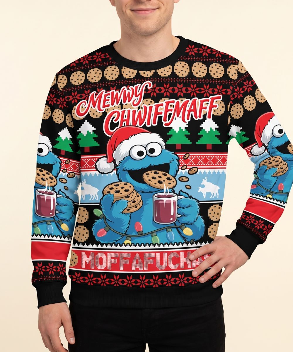 MEWWY CHWIFFMAFF - Maglione Natalizio Signature