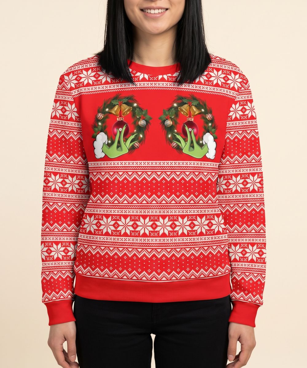 CHRISTMAS BOOBS - Maglione Natalizio Signature