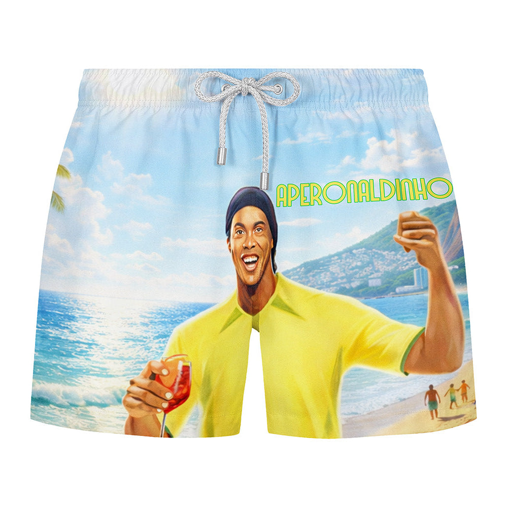 APERONALDINHO - Premium Badeshort Fullprint
