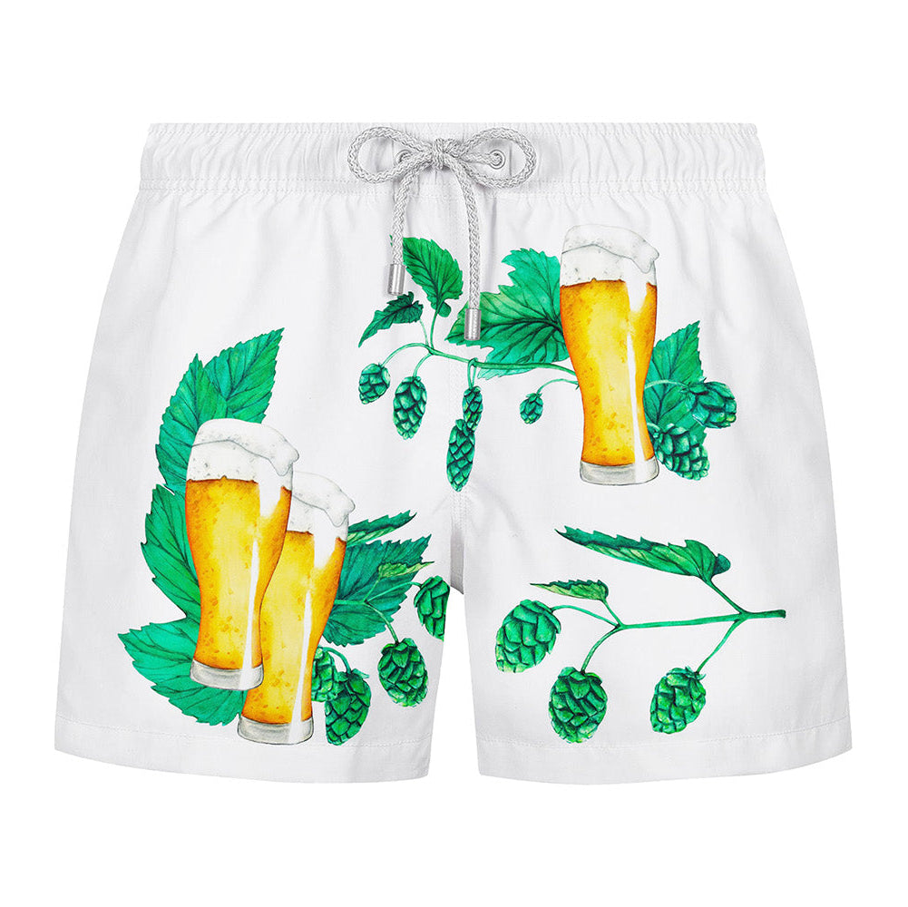 BEER ART - Premium Badeshort Fullprint