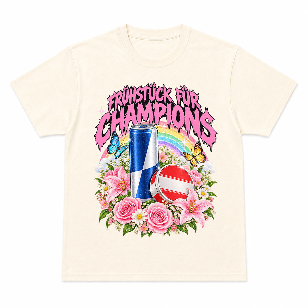 FRÜHSTÜCK FÜR CHAMPIONS - Premium T-Shirt Unisex