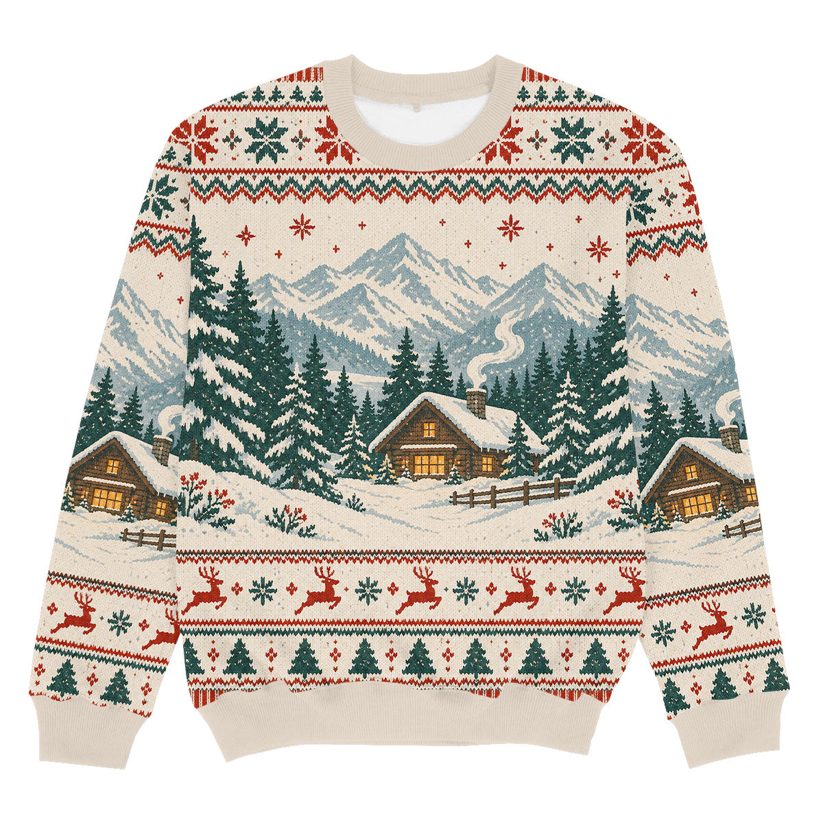 COZY CABIN - Maglione Natalizio Signature