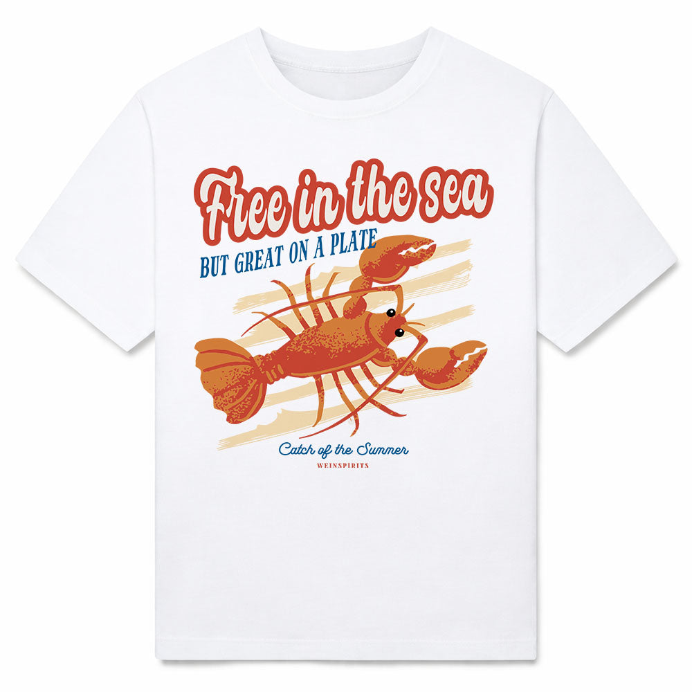 FREE IN THE SEA - Premium T-Shirt Unisex