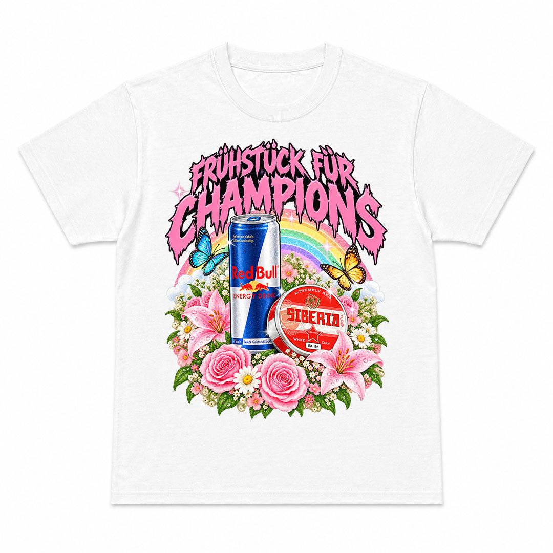 FRÜHSTÜCK FÜR CHAMPIONS - Premium T-Shirt Unisex