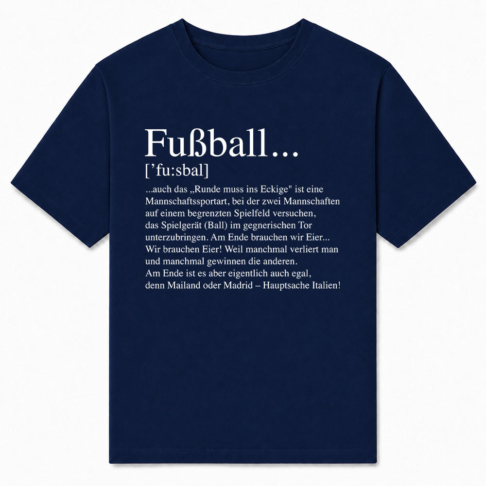 FUßBALL DEFINITION - Premium T-Shirt Unisex