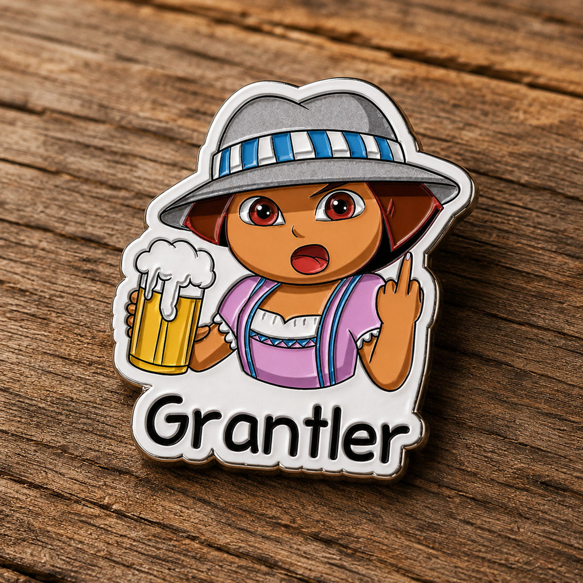 GRANTLER - Trachten-Anstecker