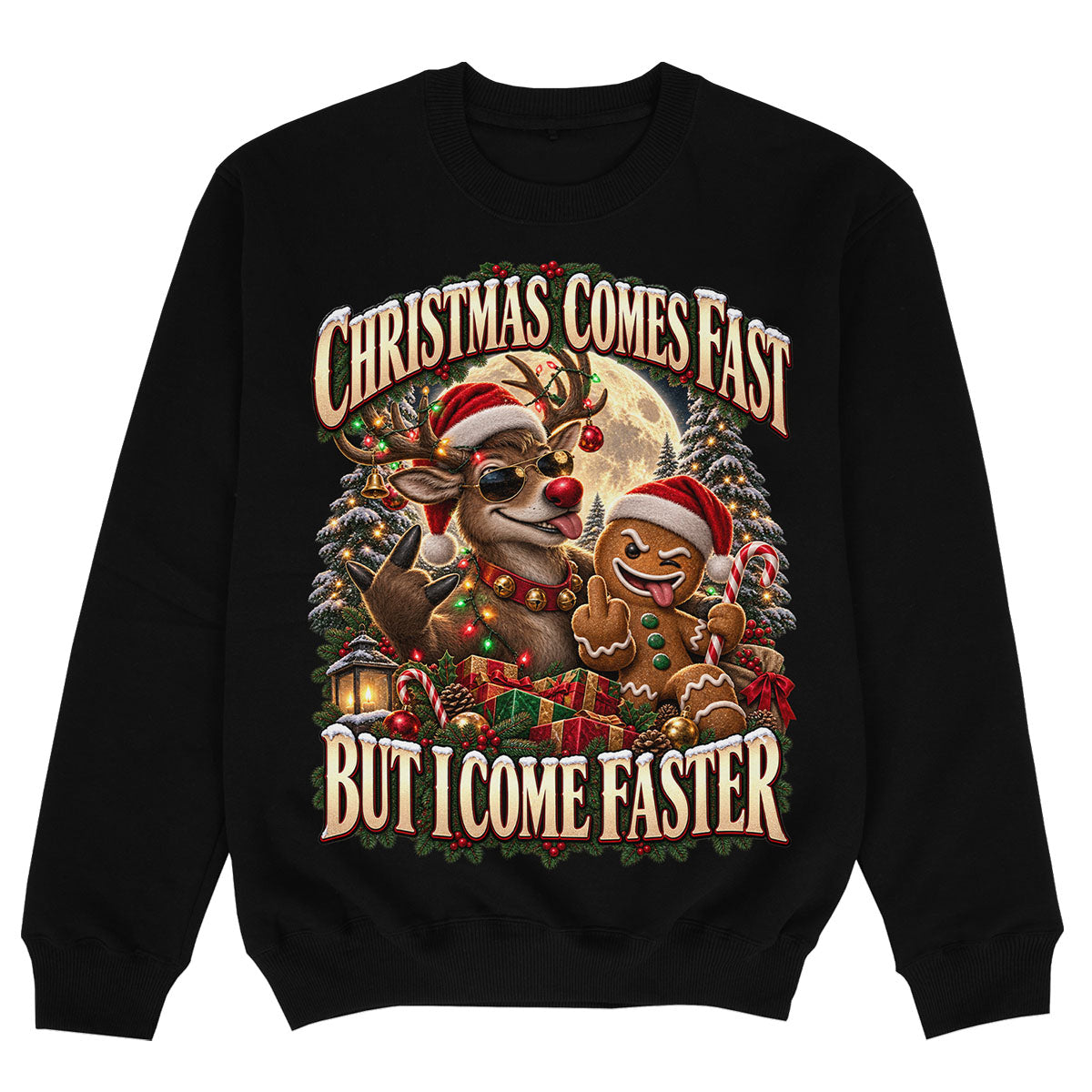 CHRISTMAS COMES FAST - Felpa Premium