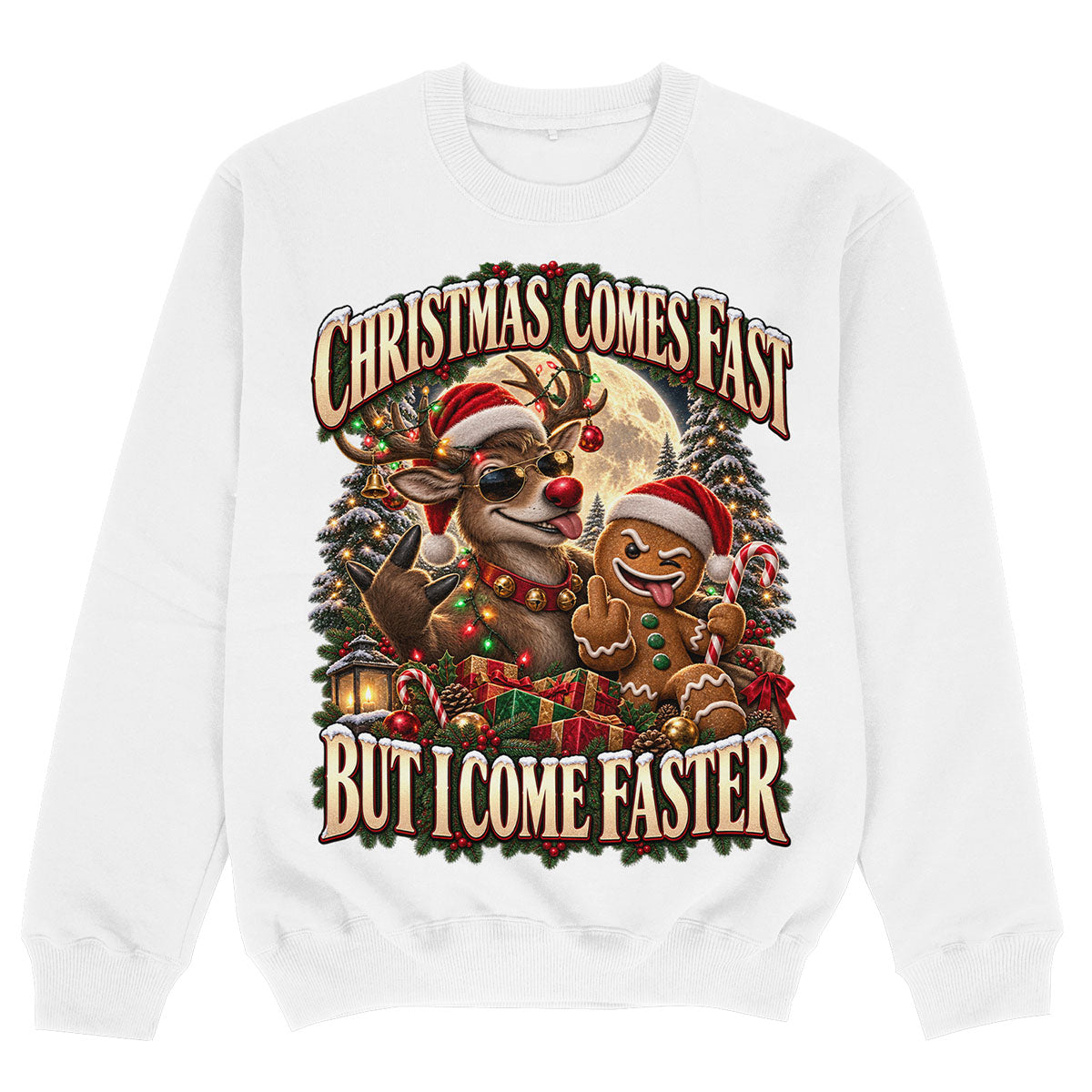 CHRISTMAS COMES FAST - Felpa Premium