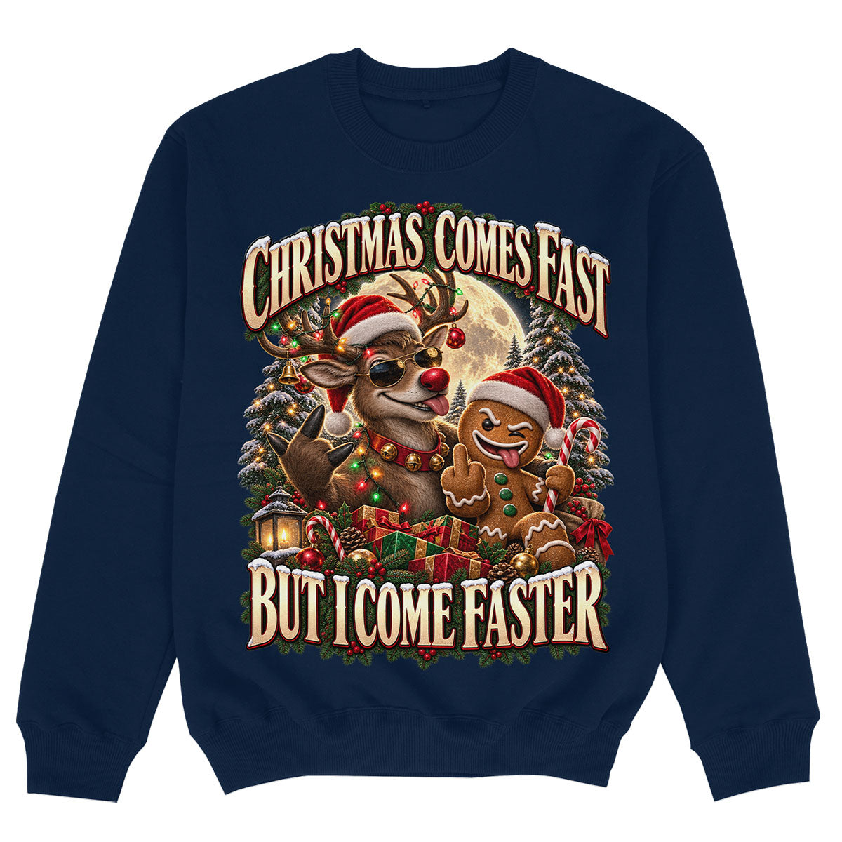 CHRISTMAS COMES FAST - Felpa Premium