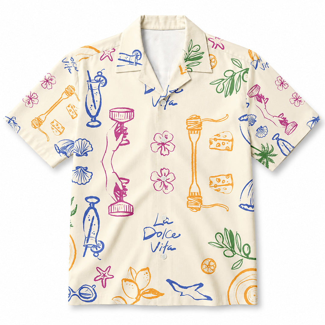 LA DOLCE VITA - Premium Hawaiihemd