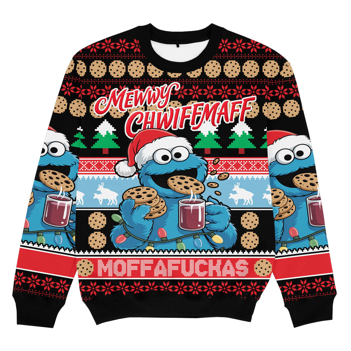 MEWWY CHWIFFMAFF - Maglione Natalizio Signature