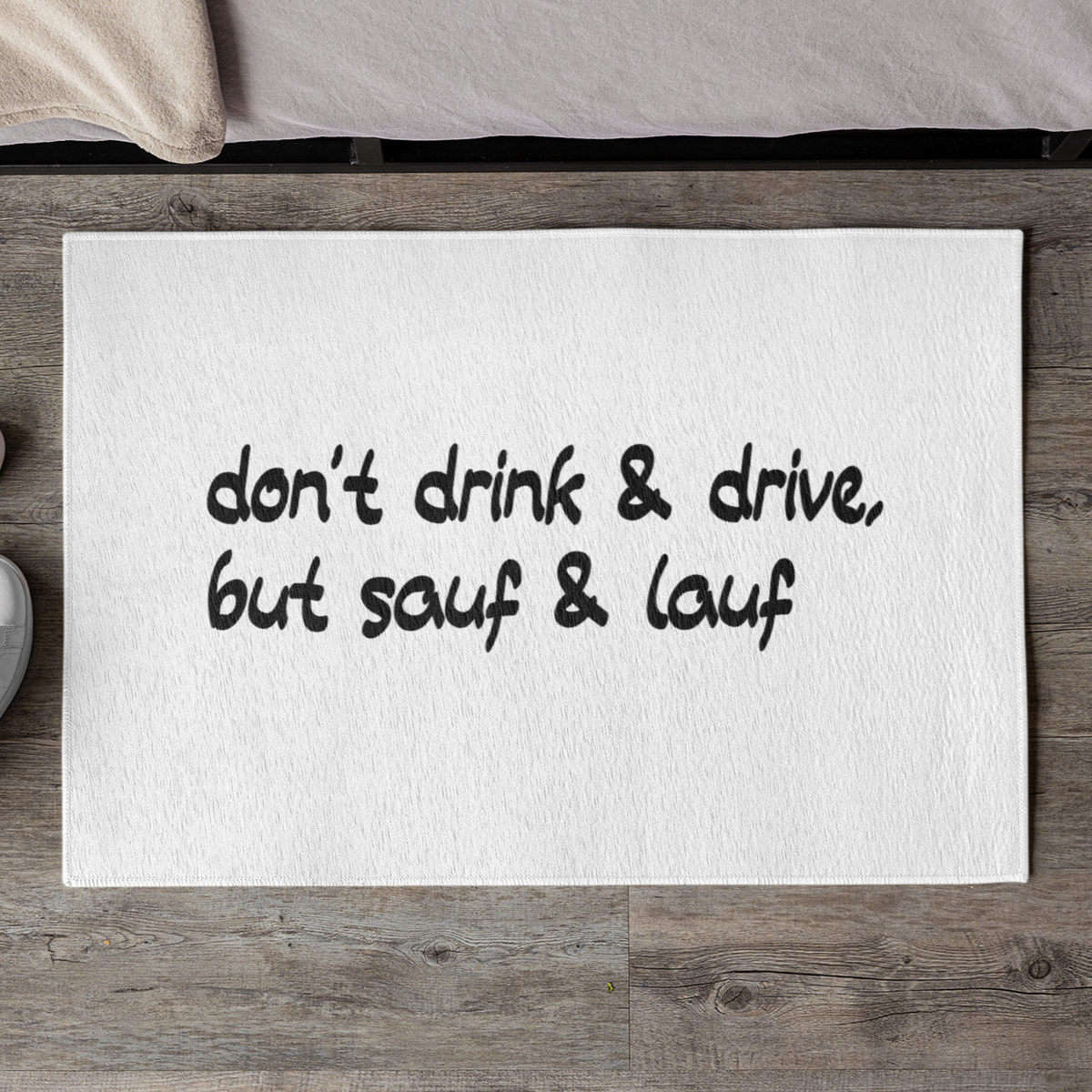 DRINK AND DRIVE - Premium Fußmatte