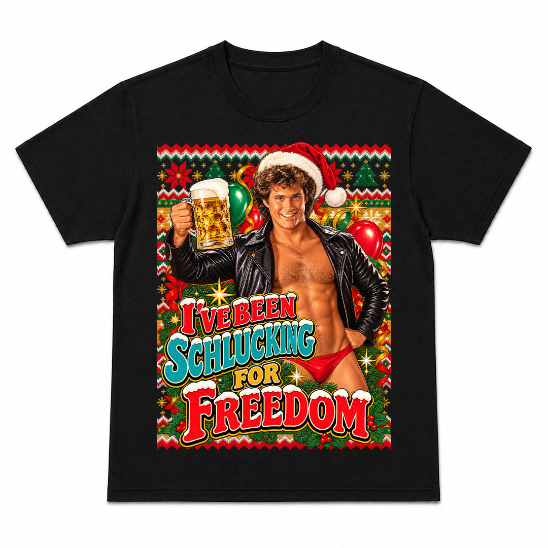 SCHLUCKING FOR FREEDOM - Premium Unisex T-Shirt