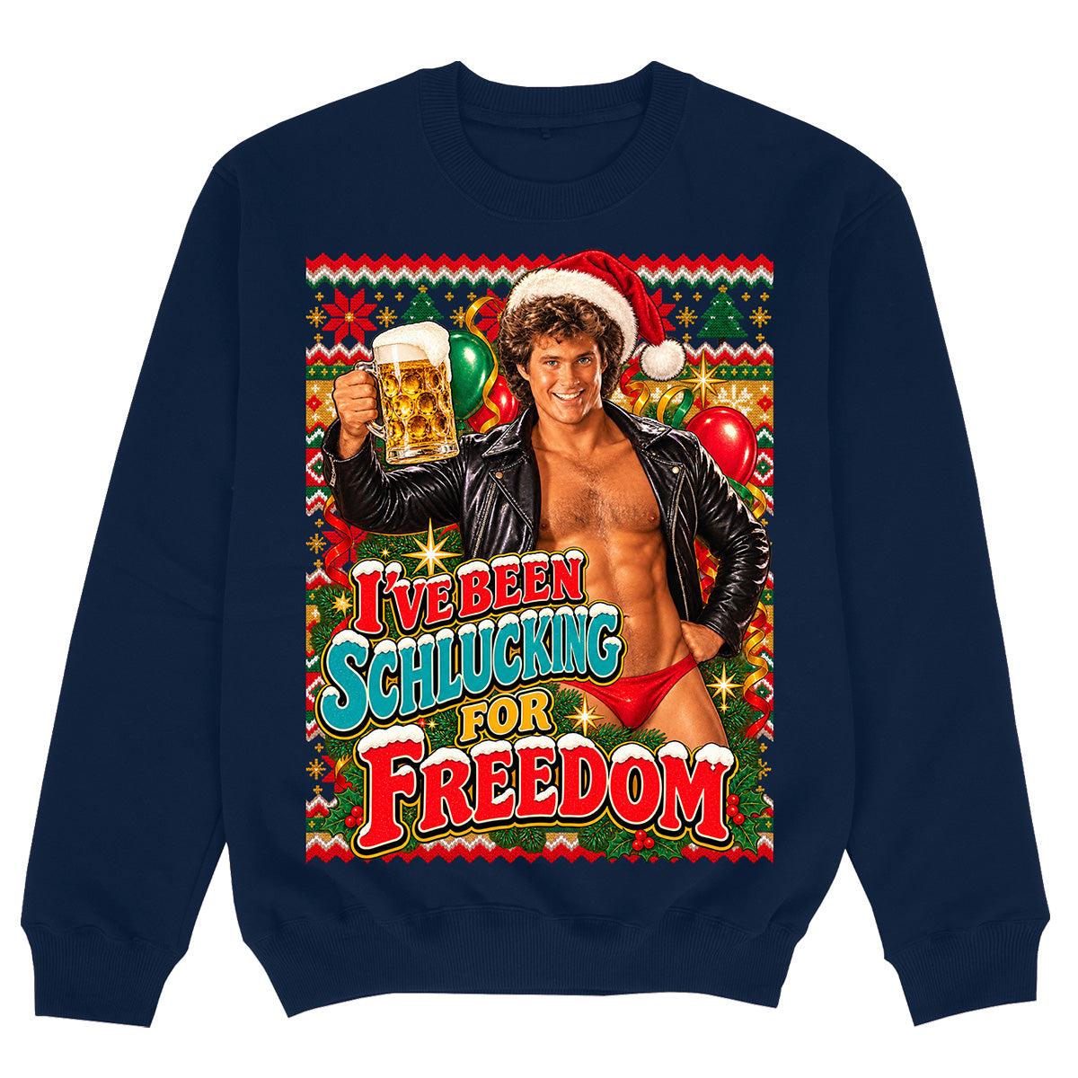 SCHLUCKING FOR FREEDOM - Premium Sweater