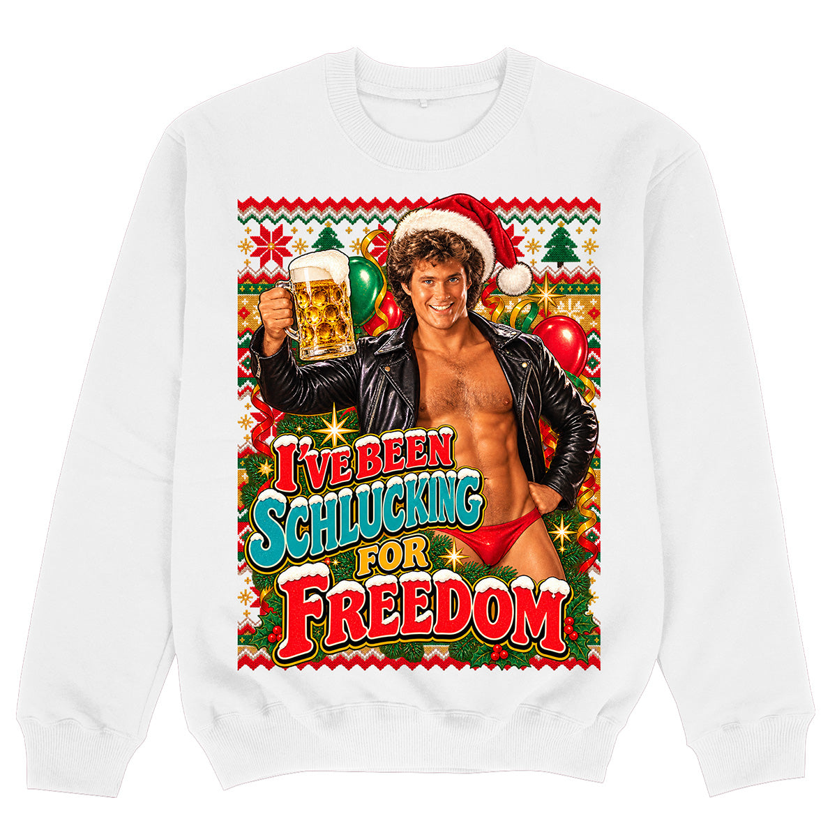 SCHLUCKING FOR FREEDOM - Premium Sweater