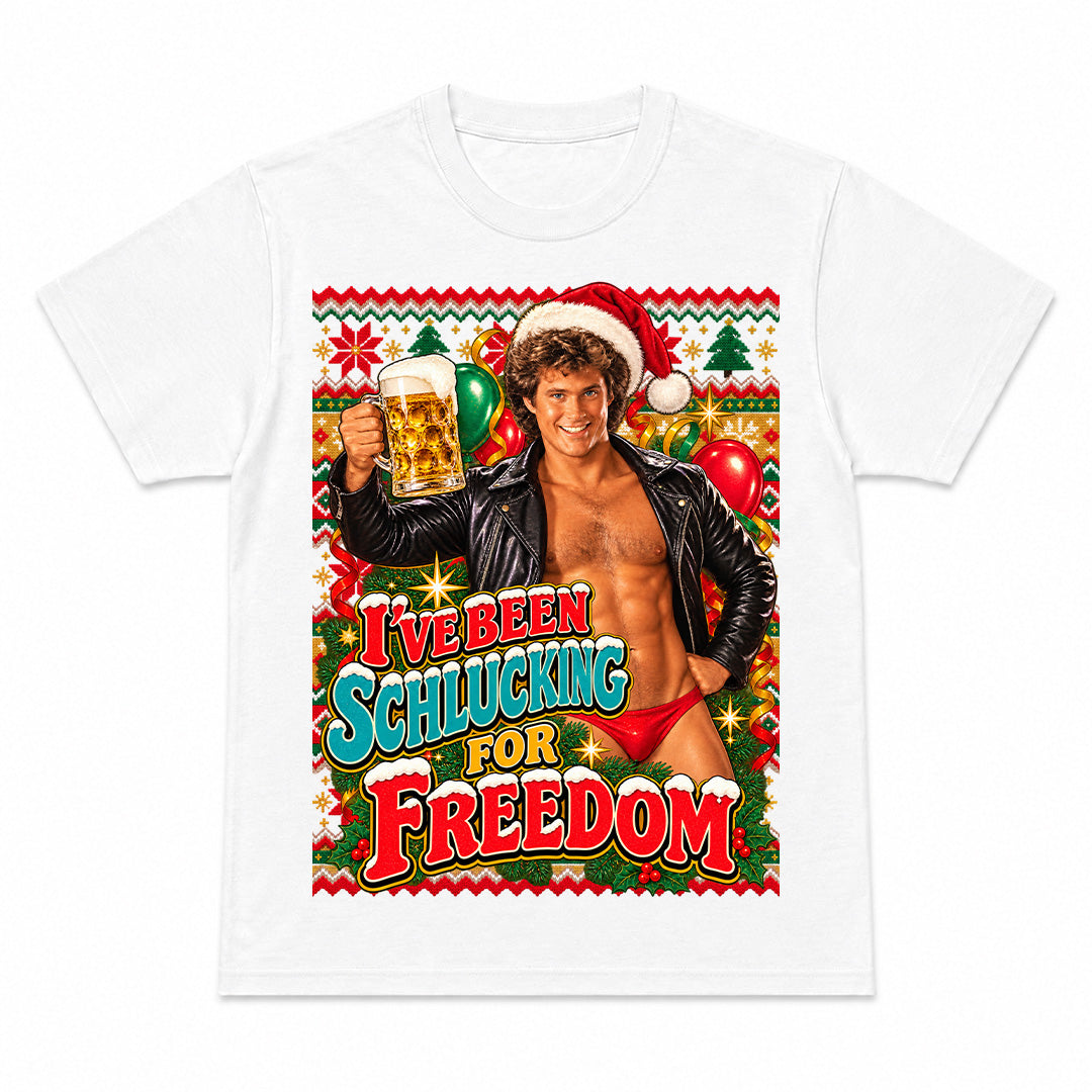 SCHLUCKING FOR FREEDOM - Premium Unisex T-Shirt