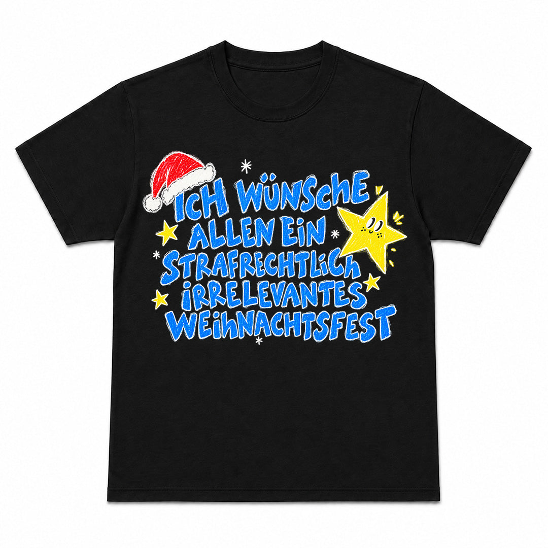 STRAFRECHTLICH IRRELEVANTES WEIHNACHTSFEST - T-Shirt Premium Unisexe