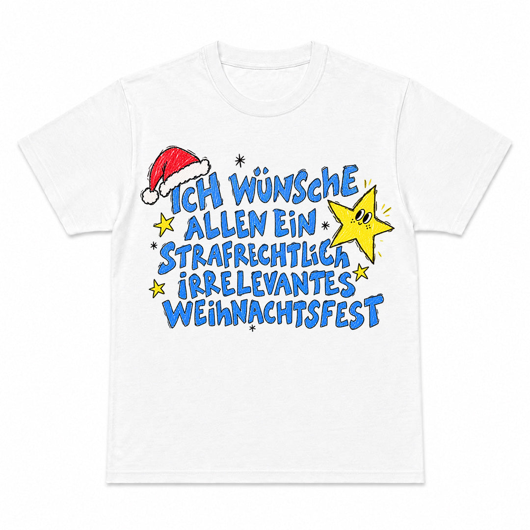 STRAFRECHTLICH IRRELEVANTES WEIHNACHTSFEST - T-Shirt Premium Unisexe