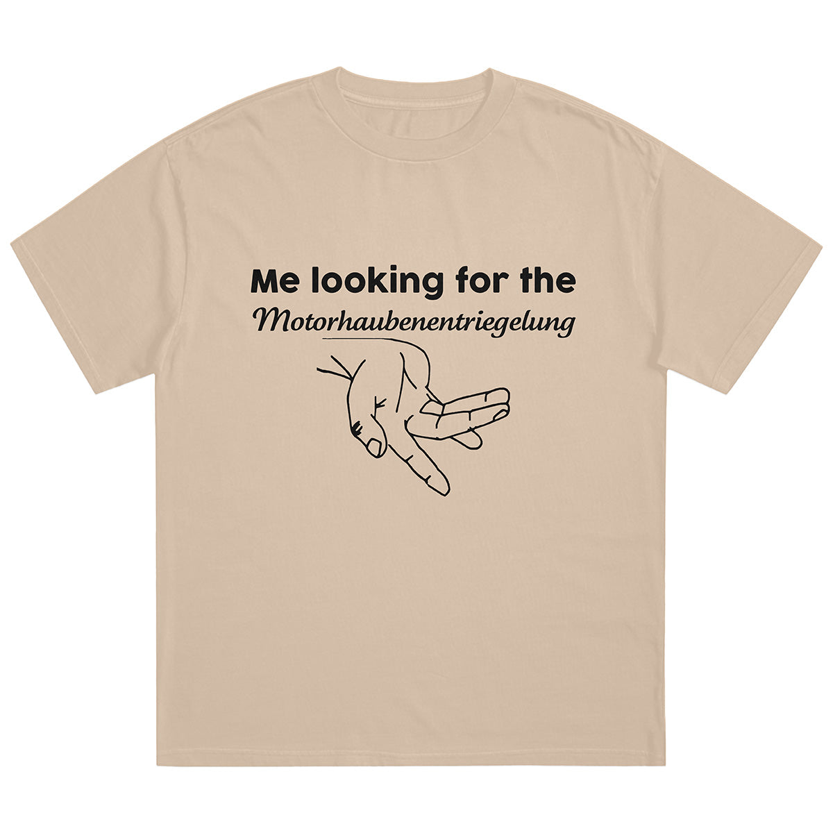 MOTORHAUBENENTRIEGELUNG - T-Shirt Unisex