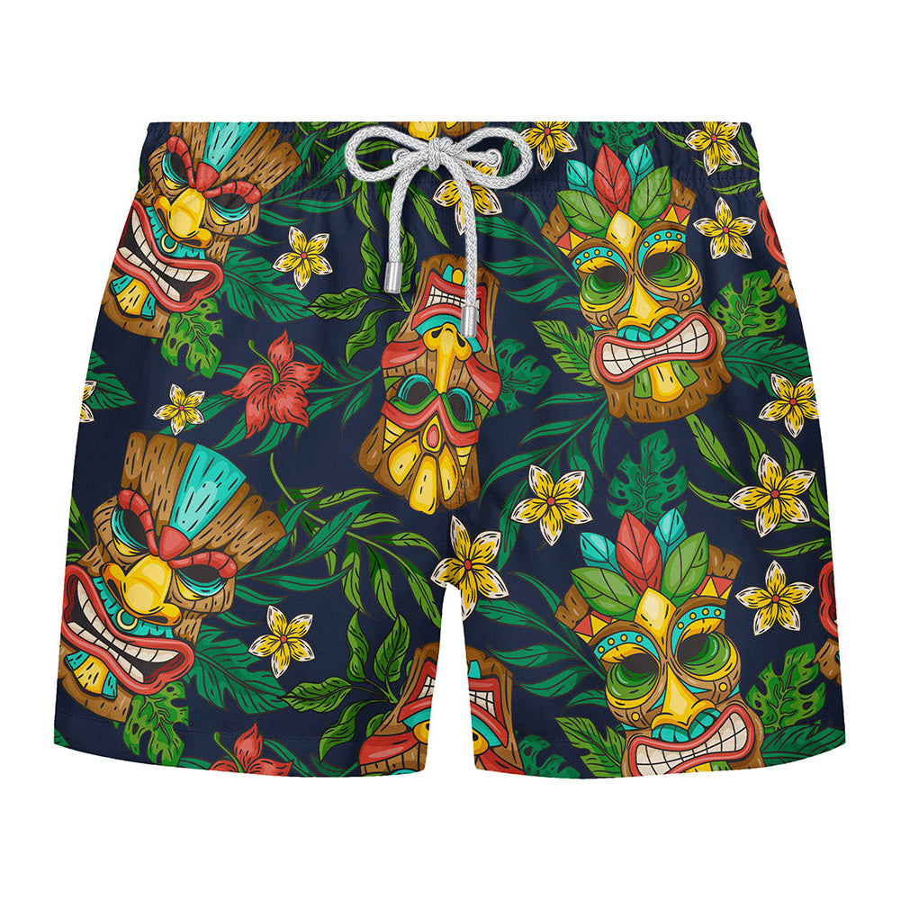 RUMBLE IN THE JUNGLE - Premium Badeshort Fullprint